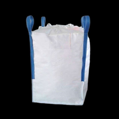 Tissu superbe en vrac blanc de fermeture de résistance d'alcali de sac aux sacs FIBC de Bule